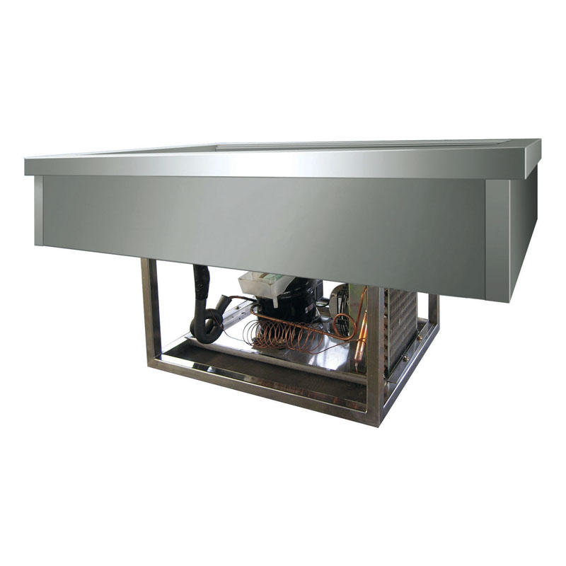 Vasca refrigerata da incasso Forcar G-VRI411 – 4 GN1/1 - immagine 1