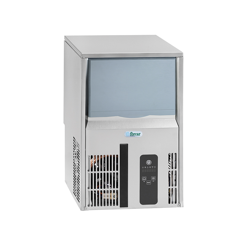 Fabbricatore di ghiaccio a cubetto pieno Forcar GH30 | 30 kg/24 h | L39xP55xH69 cm - immagine 1