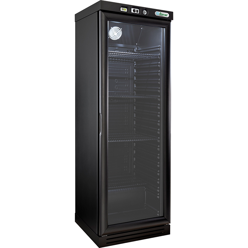 Cantinetta vino in legno Forcar KL2791CAB | Carbon, interno nero | 310 L