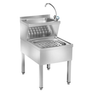 Lavamani con lavastracci Forcar LMMC | 70x50x89h cm