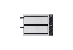 Forno elettrico per pizza Prismafood Basic 2/40 4T | 2 camere | 1 + 1 pizze Ø32 cm