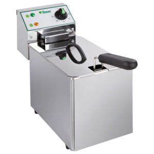 Friggitrice elettrica da banco 1 vasca 4 L | FIMAR FR4N | L17,5xP42,5/57xH32 cm | 2,5 kW