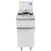 Friggitrice elettrica monovasca Atosa AT9E4F-F – serie 90 – 18 kW – L40×P90×H114 cm