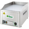 Fry top elettrico da banco, piastra liscia cromata | FIMAR FRY1LC | 33,5x57x30 cm | 3 kW