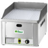 Fry top a gas da banco, piastra rigata cromata | FIMAR FRY1RMC | 35,5x60x30 cm | 4 kW