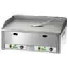 Fry top a gas da banco, piastra liscia | FIMAR FRY2LM | 66,5x60x30 cm | 8 kW
