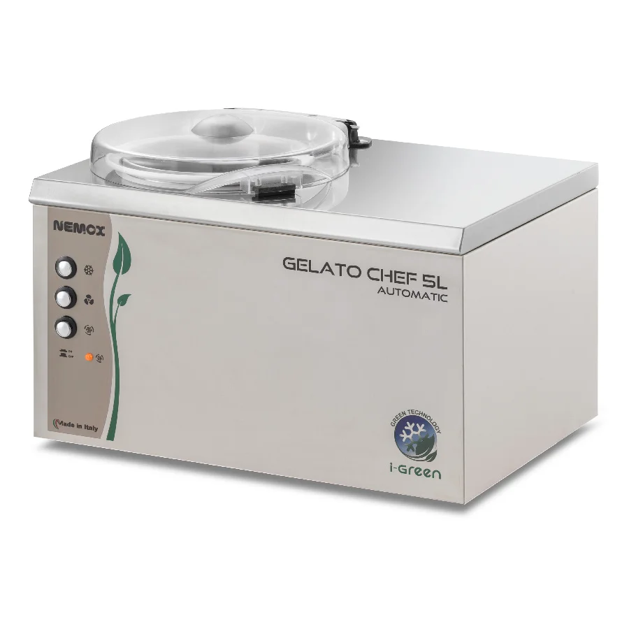 Gelatiera da banco NEMOX Chef 5L Automatic i-Green