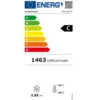 Etichetta energetica Frigo/congelatore a pozzetto statico con vetri scorrevoli – Klimaitalia FRC 600 PFF | 501/586 L | 0/+10 °C | -18/0 °C | L 182,4 × P 65,3 × H 90 cm