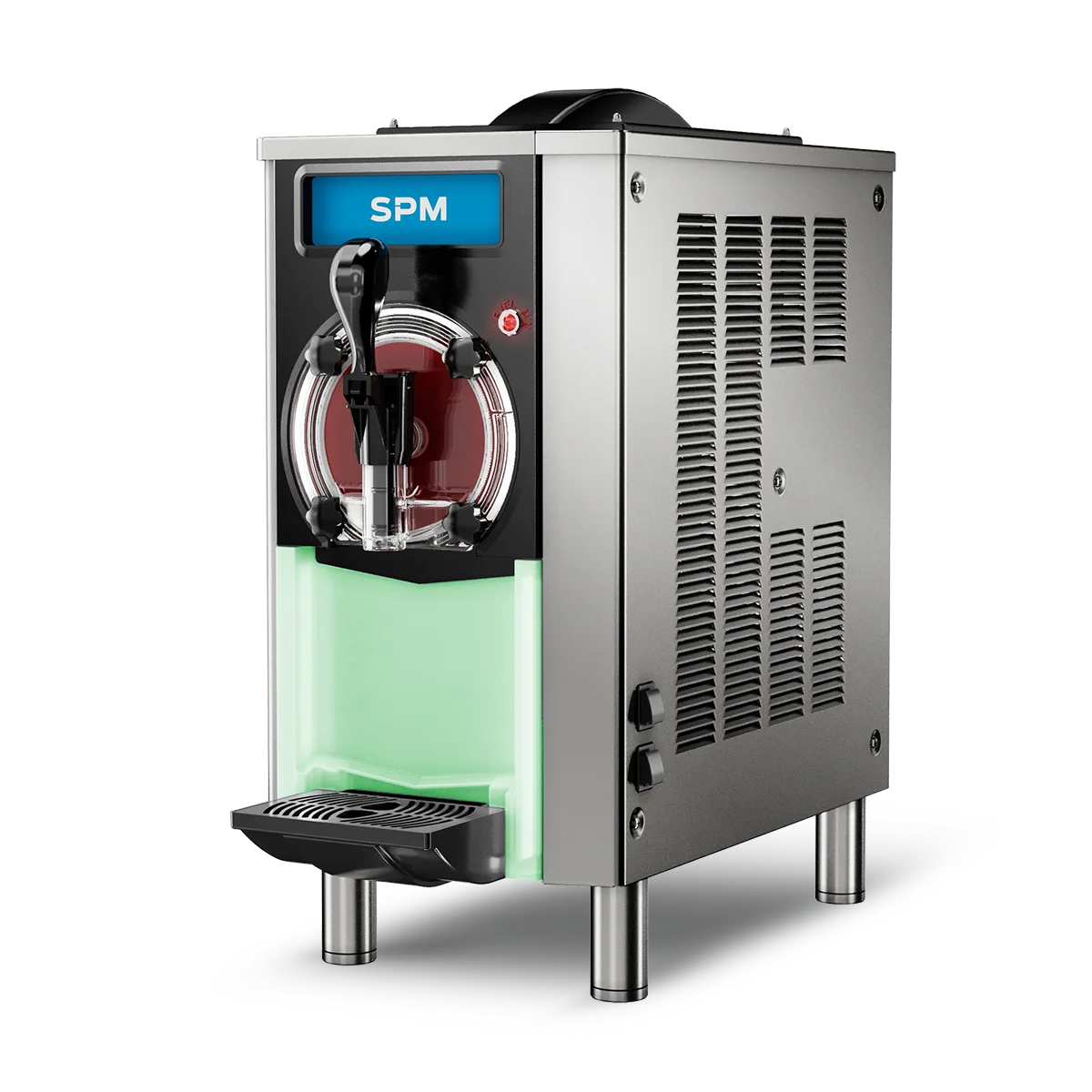 Granitore 1 vasca – Macchina per granite e frozen drink – SPM Mod. MP – 18 litri totali – produzione continua a gravità