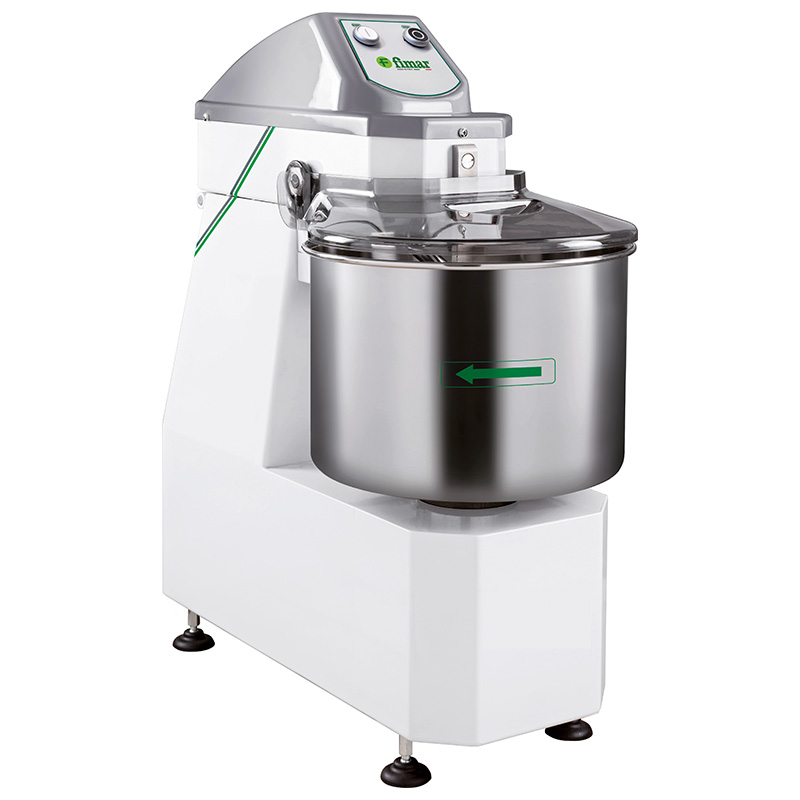 Impastatrice a spirale FIMAR 18SB | 18 kg | testa fissa