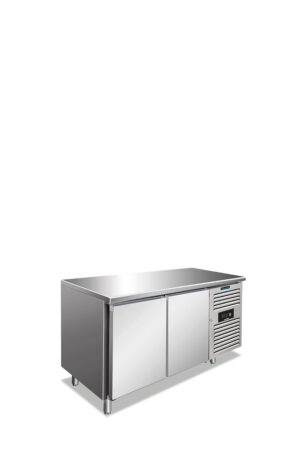 Tavolo frigo ventilato per pasticceria 2 porte – PXF 2100 ATN – Temp. +2°C/+8°C – L151xP80xH86 cm