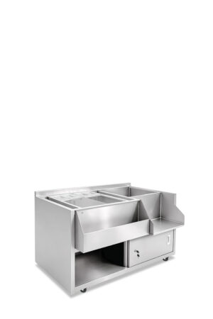 Banco cocktail Klimaitalia WHS 125 senza lavello – 125 × 70 × 83 cm