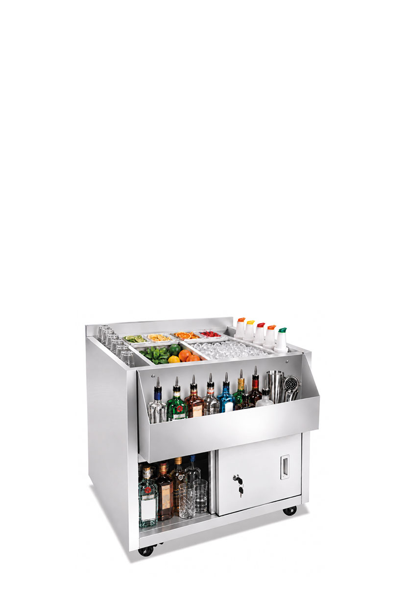 Banco cocktail Klimaitalia WHS 75 senza lavello – 75 × 70 × 83 cm