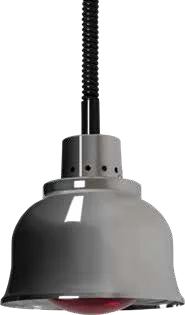 Lampada riscaldante sospesa Amitek LC25W | Cromata | Luce bianca | 250 W