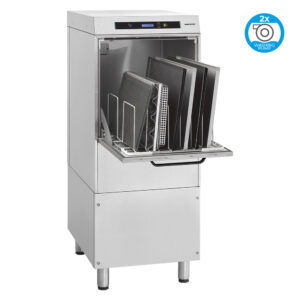 Lavaoggetti elettronica trifase Omniwash Prestige P80 | Cesto rettangolare 50x63 cm | L59xP78,1xH147,9 cm