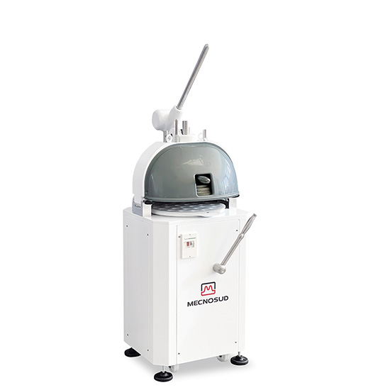 Spezzatrice arrotondatrice manuale Mecnosud DR22M – 22 divisioni, 60-220 g