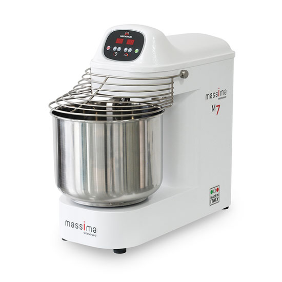 Impastatrice a spirale Mecnosud Massima M7 – 7 kg, 10 L