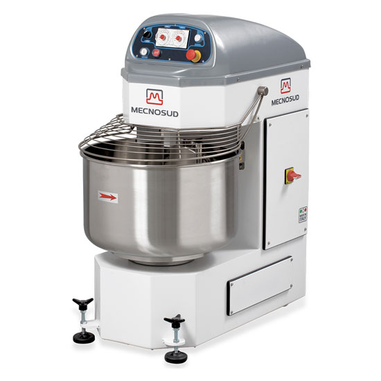 Impastatrice a spirale automatica Mecnosud SP801 – 80 kg, 130 L