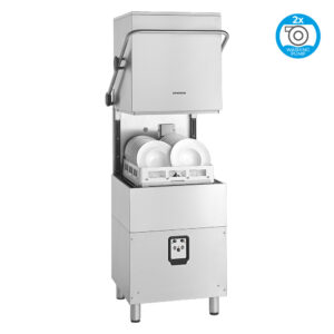 Lavastoviglie a cappotta Omniwash Smart S60P doppia pompa | Cesto quadrato 50x50 cm | L70,5xP84,1xH147,4 cm
