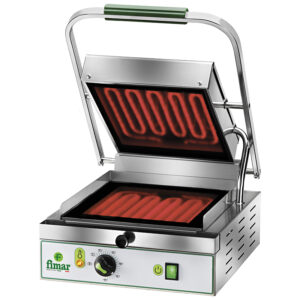 Piastra per panini in vetroceramica FIMAR PV27LL – Liscia/liscia – L34xP45xH19 cm