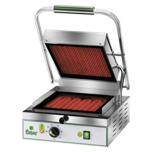 Piastra per panini in vetroceramica FIMAR PV27LR – Liscia/rigata – L34xP45xH19 cm