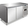 Tavolo freezer ventilato per pasticceria 2 porte – PXF 2100 BT – Temp. -20°C/-15°C – L151xP80xH86 cm