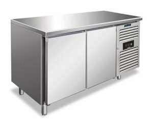 Tavolo freezer ventilato per pasticceria 2 porte – PXF 2100 BT – Temp. -20°C/-15°C – L151xP80xH86 cm