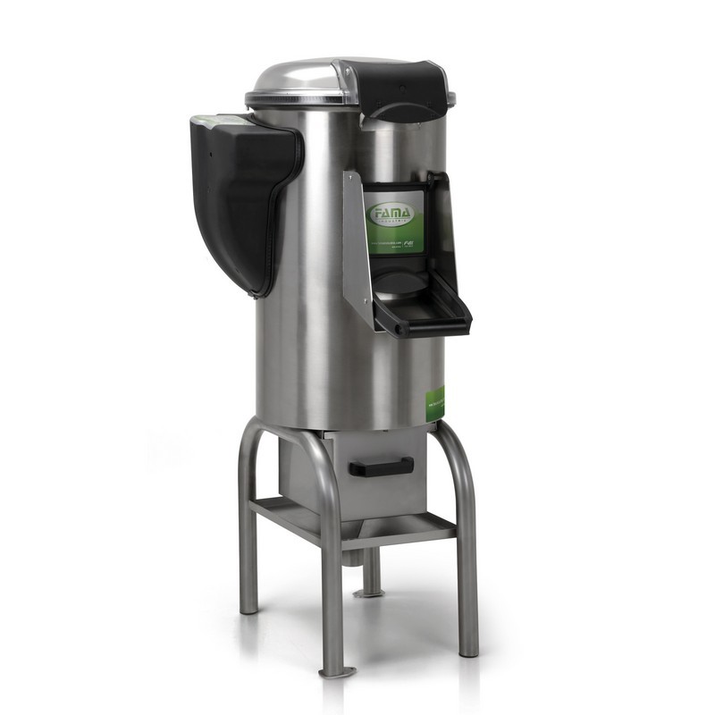 Pelapatate Fama 18 kg supporto alto con cassetto e filtro