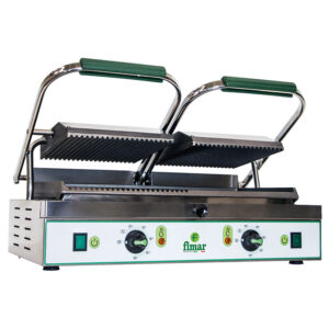 Piastra per panini in ghisa FIMAR PE50NM – Piano inferiore misto – L57xP36xH20 cm