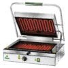 Piastra per panini FIMAR PV40LL in vetroceramica con superfici lisce