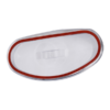 Portellino scarico gelato grande con guarnizione in silicone tipo Carpigiani - codice 418125155