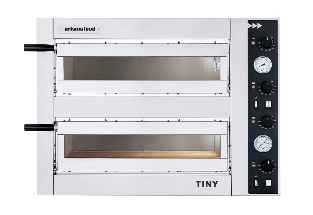 Forno elettrico per pizza Prismafood Tiny Pro 2 | 2 camere | 1 + 1 pizze Ø40 cm
