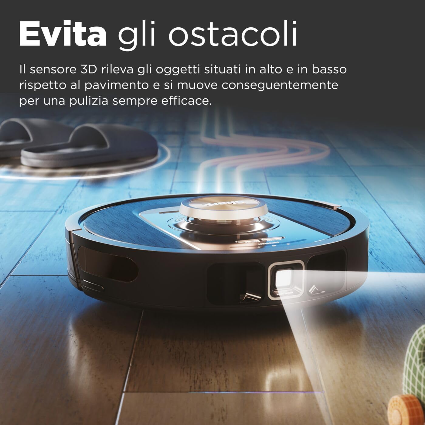 ROBOT ASPIRAPOLVERE - SHARK POWERDETECT - CON AUTOSVUOTAMENTO