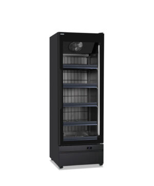 Armadio congelatore murale negativo ventilato per prodotti surgelati 1 porta vetro no frost – Klimaitalia ROMA 68 BT BLK | -22/-18 °C | L 68 × P 74,5 × H 196,7 cm