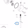 Schema del regolatore pompa per montapanna tipo Carpigiani Miniwip