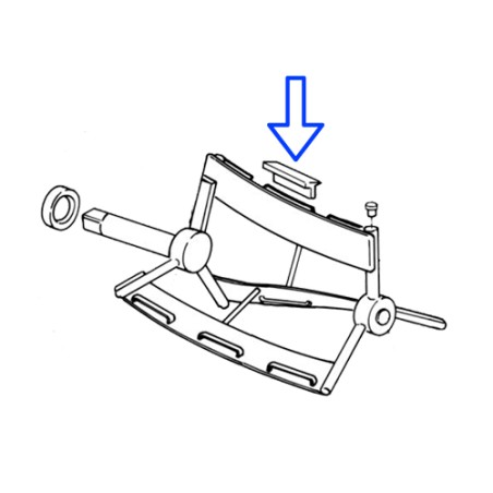 Raschiante Titan serie vecchia tipo Frigomat - schema di montaggio