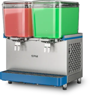 Distributore di bevande fredde 2 vasche – SPM Mod. CLASSIC PRO 2x18 – 2 × 18 litri – miscelazione magnetica antischiuma