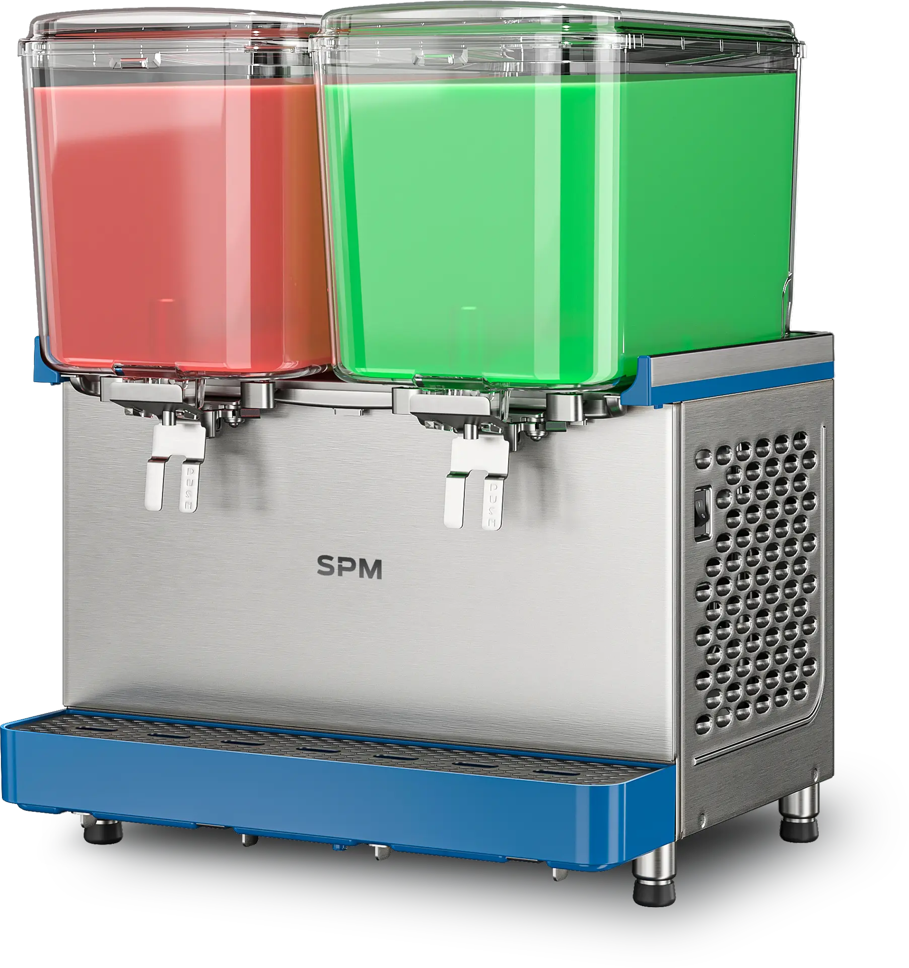 Distributore di bevande fredde 2 vasche – SPM Mod. CLASSIC PRO 2x18 – 2 × 18 litri – miscelazione magnetica antischiuma