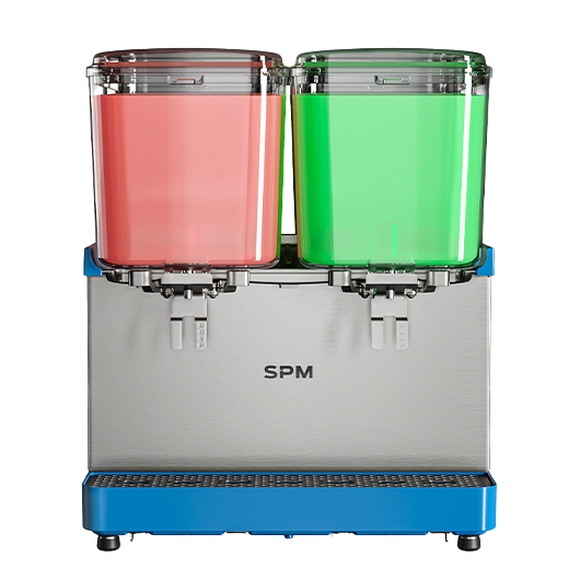 Vista frontale del distributore SPM CLASSIC PRO 2x18