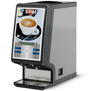 Distributore di bevande calde per orzo, ginseng e solubili – SPM Mod. GH 2 NB-IoT Ready – 2 gusti – connettività per gestione da remoto