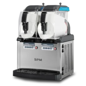 Granitore 2 vasche – Macchina per gelato soft, frozen yogurt e creme fredde – SPM Mod. GT Push 2 – 2 × 5 litri – erogazione Push