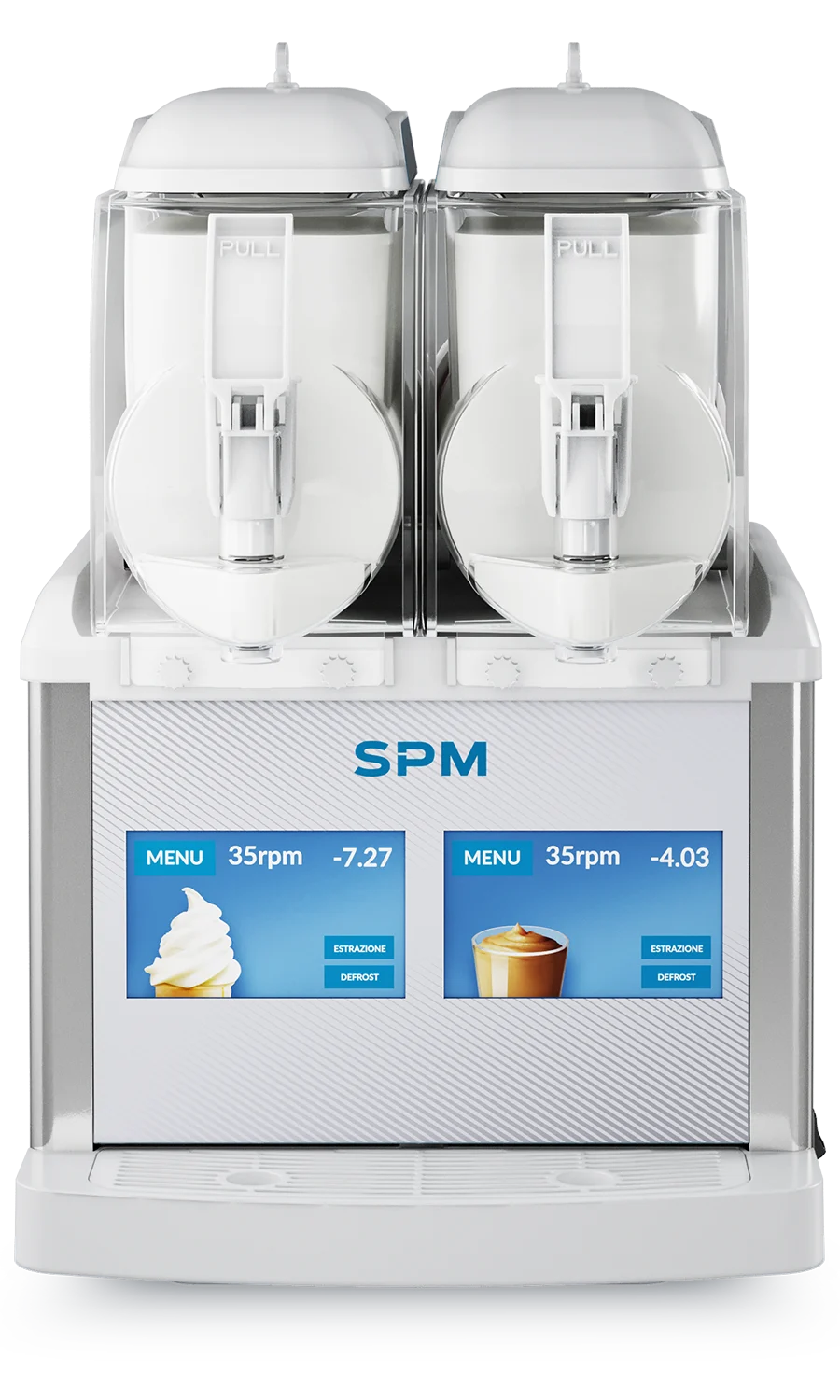 Macchina SPM GT Touch - frontale per frozen yogurt e creme fredde