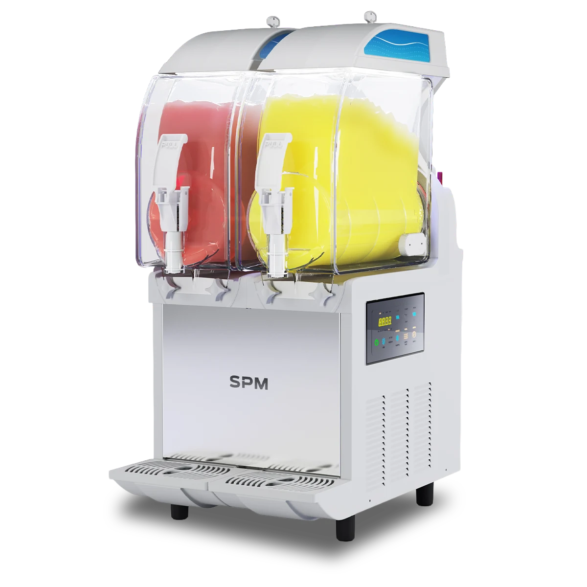 Granitore 2 vasche – Macchina per sorbetti e granite – SPM Mod. I-PRO 2 Elettronico – 2 × 11 litri – vasche coibentate I-Tank