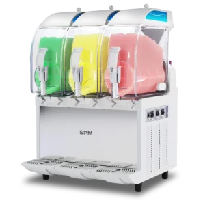 Granitore 3 vasche – Macchina per sorbetti e granite – SPM Mod. I-PRO 3 HC Meccanico ad alta capacità refrigerante – 3 × 11 litri – vasche coibentate I-Tank