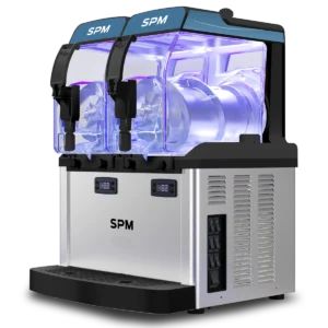 Granitore 2 vasche – Macchina per creme fredde e sorbetti – SPM Mod. SP 2 UV – 2 × 5 litri – sanitizzazione LED n-UVA