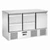 Saladette refrigerata ventilata Amitek AK923V-4D | 4 cassetti refrigerati | +2/+8 °C | L136,5xP70xL87,5 cm