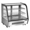 Vetrina frigo ventilata da banco Amitek AK120EF | 120 L | 0/+12 °C | L69,6xP56,8xL68,6 cm