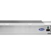 Vetrina portacondimenti refrigerata Atosa ESL3886S-GR con coperchio – 7 GN1/3 – +2/+8 °C – L160,5×P39,5×H30 cm