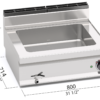 Bagnomaria elettrico da banco 2x1/1 GN | Berto’s E7BM8B | L800xP714xH290 mm | 2,4 kW