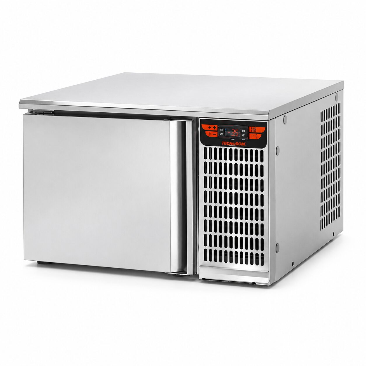 Abbattitore di temperatura compatto – Tecnodom Attila ATT02 | 3 teglie GN 2/3 | -40/+3 °C | L 66 × P 64 × H 42 cm